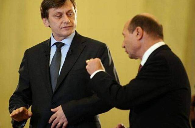 Contre intre Basescu si Antonescu pe tema Legii referendumului
