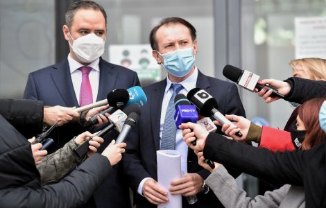 Florin Cîțu, despre vaccinare: „Mă bucur că am putut să mă vaccinez”