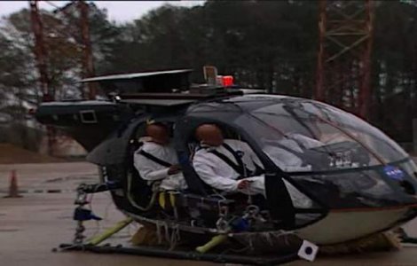 NASA a inventat elicopterul cu airbag-uri
