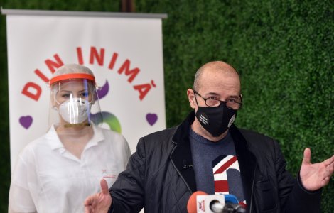 Piedone: La centrul „Sf. Andrei” putem vaccina circa 240 de persoane pe zi