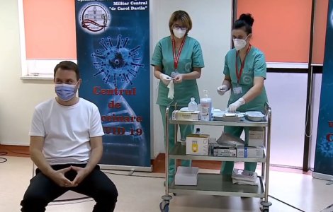 VIDEO Miniștri Guvernului Cîțu s-au vaccinat anti-COVID