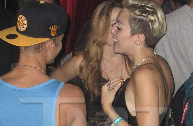Justin Bieber a pus ochii pe Miley Cyrus