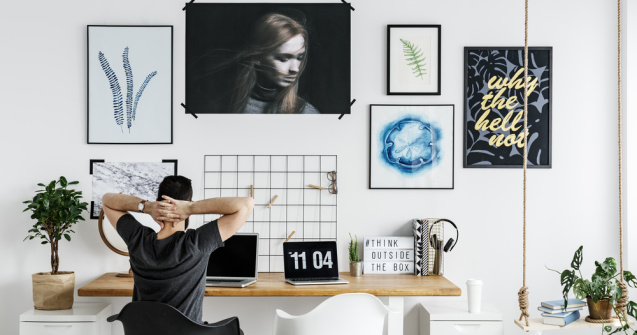 Cum să îți amenajezi biroul de acasă în stil scandinav