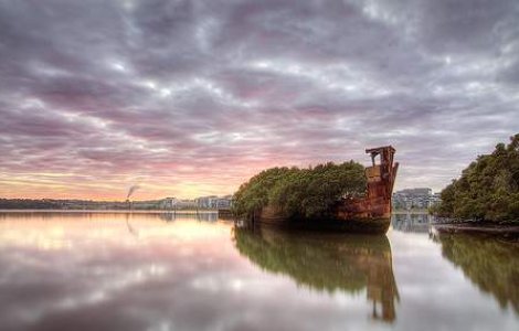 O nava sub pavilionul R. Moldova a naufragiat in zona portului Soci