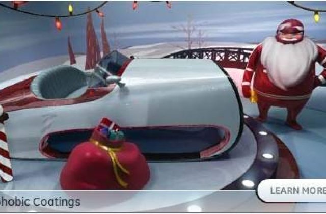 Cea mai moderna sanie pentru Mos Craciun