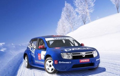 Dacia Duster l-a dus pe Alain Prost pe podium la Alpe d'Huez