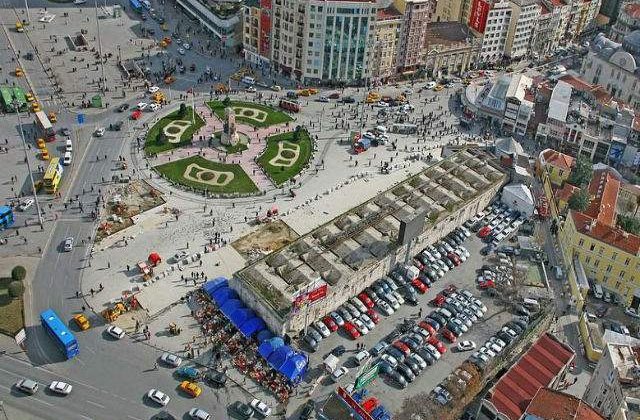Piata Taksim din Istanbul revine la normal
