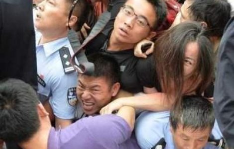 David Beckham calatoreste in China, sapte persoane ajung la spital