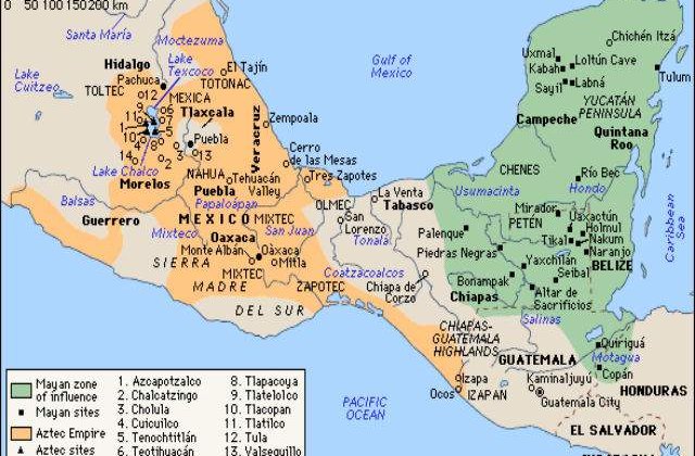 Un important oras maya a fost descoperit in Mexic