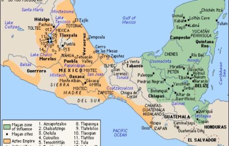 Un important oras maya a fost descoperit in Mexic