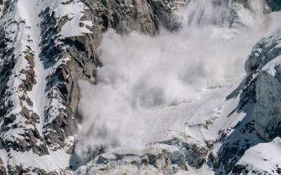 Risc mare de avalanșe la...