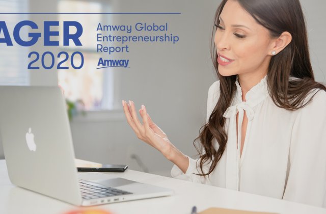 Raportul Amway Global 2020 confirmă creșterea interesului către antreprenoriat