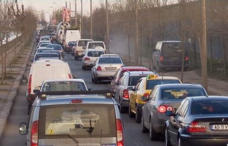 Trafic infernal spre Valea Prahovei