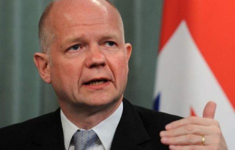 William Hague: Marea Britanie nu a luat decizia inarmarii opozitiei siriene