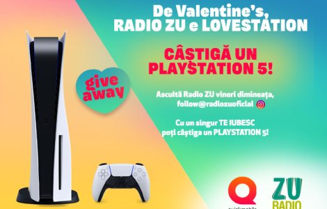 Radio ZU e Love Station. Te premiază cu noul PlayStation 5!