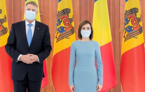 Maia Sandu: „Îi mulţumim Guvernului României pentru sprijin”