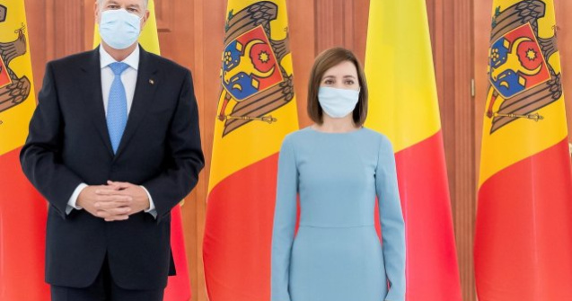 Maia Sandu: „Îi mulţumim Guvernului României pentru sprijin”
