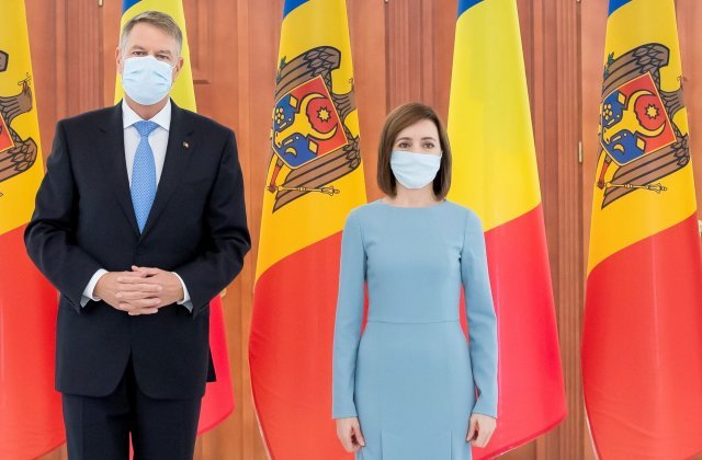 Maia Sandu: „Îi mulţumim Guvernului României pentru sprijin”