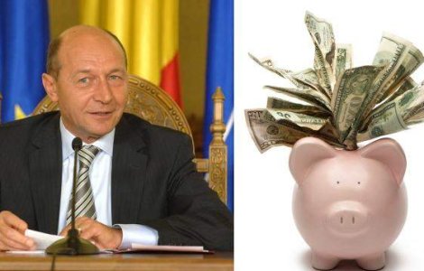 Basescu si-a pus in pusculita 17.000 de lei in ultimele luni ale lui 2009