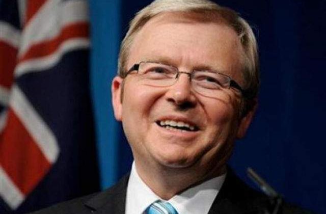 Kevin Rudd a devenit oficial premier in Australia
