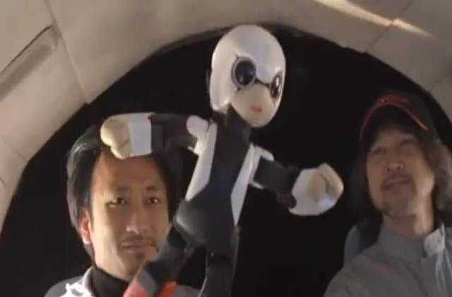 Japonezii trimit un robotel in spatiu