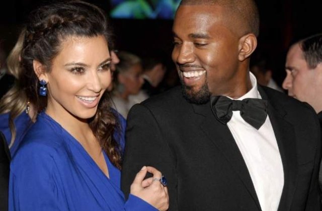 Kim si Kanye cer milioane de dolari pentru prima poza cu fetita lor