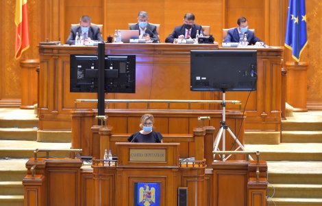 Plenul reunit dezbate astăzi eliminarea pensiilor speciale ale parlamentarilor
