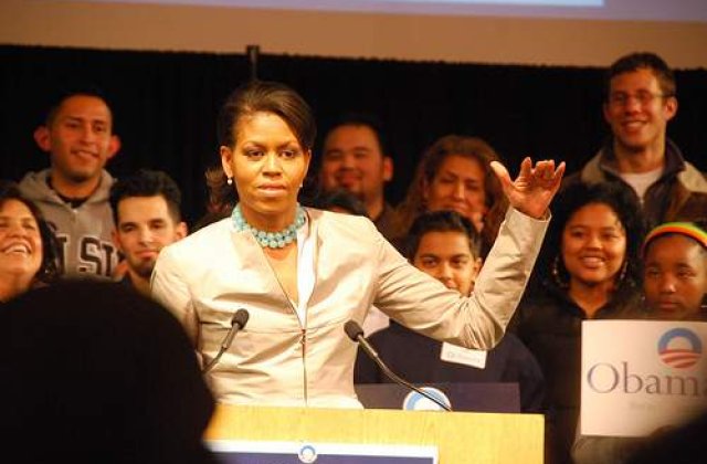 Imaginea lui Michelle Obama, folosita fara ca Prima Doamna sa isi dea acordul