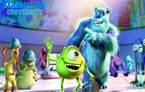 Filmul "Universitatea monstrilor", pe primul loc in box office-ul nord-american