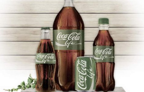 Coca-Cola lanseaza o bautura pe baza de stevie