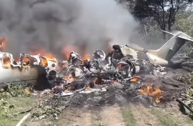 VIDEO Mexic: Şase persoane şi-au pierdut viaţa într-un accident de avion