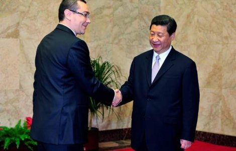 Victor Ponta vrea sa incheie un parteneriat strategic cu China