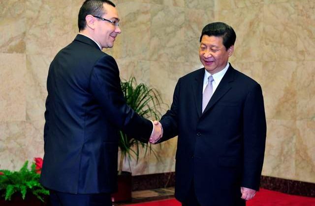 Victor Ponta vrea sa incheie un parteneriat strategic cu China