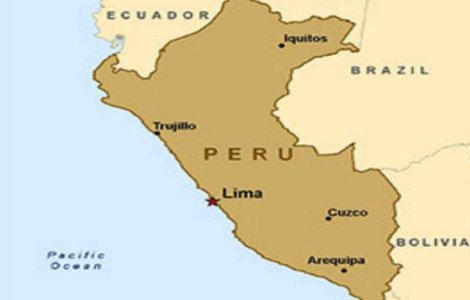 O piramida veche de 5.000 de ani, vandalizata in Peru