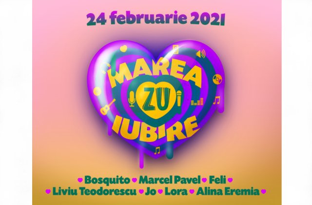 Marea Iubire ZU, festivalul c&acirc;ntecelor de dragoste. De Dragobete, iubirea se c&acirc;ntă la ZU!