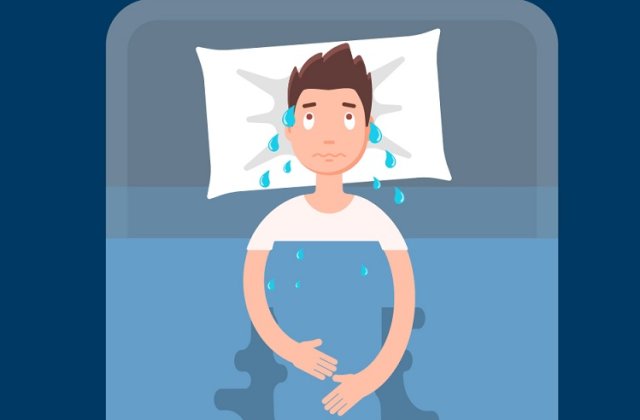 Cum poți scăpa de transpirațiile nocturne?