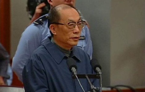 Fostul ministru chinez, condamnat la moarte pentru coruptie