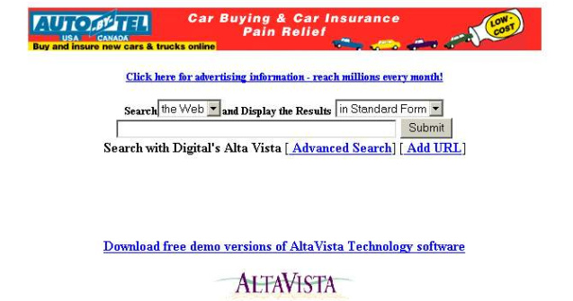 Yahoo inchide pagina AltaVista