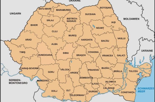 Topul judetelor depopulate