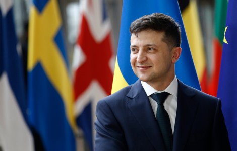 Președintele Ucrainei, Vladimir Zelenski s-a vaccinat anti-Covid-19