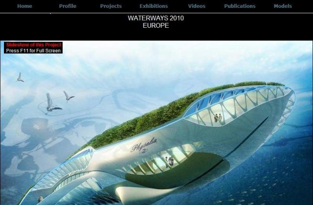 Physalia, gradina acvatica care curata apele Europei