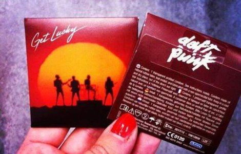 Daft Punk lanseaza marca de prezervative "Get Lucky"