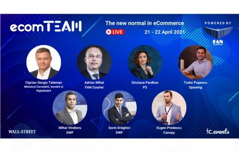 Specialiștii eCommerce-ului, prezenți la ecomTEAM pe 21 și 22 aprilie