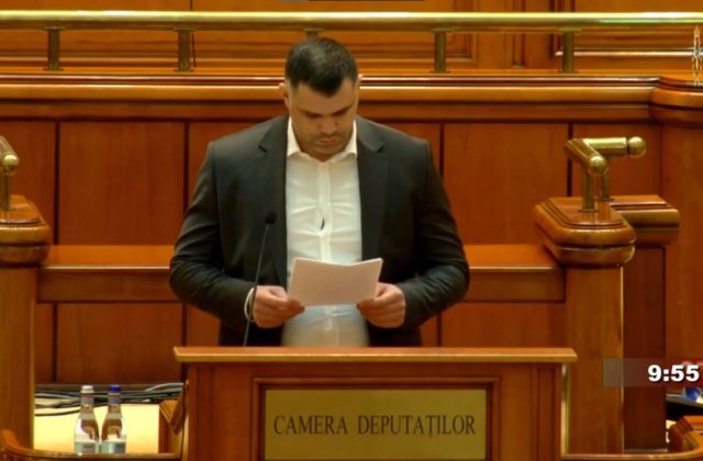 VIDEO: Daniel Ghiță (PSD), serie de gafe &icirc;n timpul unui discurs susținut &icirc;n Parlament