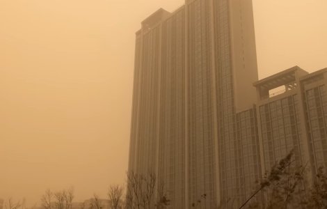 Beijingul, lovit de cea mai severă furtună de nisip din ultimii 10 ani
