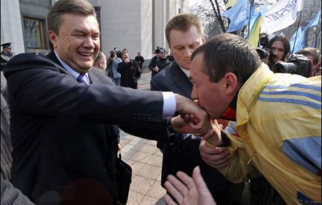 Alegeri Ucraina: "Tigroaica", depasita categoric in primul tur