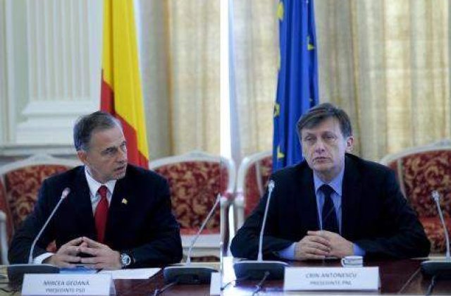 Antonescu ar putea rupe "alianta" cu PSD daca Geoana pleaca de la conducere