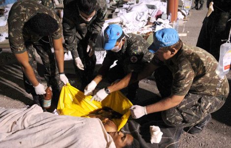 Bilant cutremurator in Haiti: 75.000 de morti