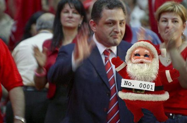 Vanghelie primeste informatii secrete de la Mos Craciun