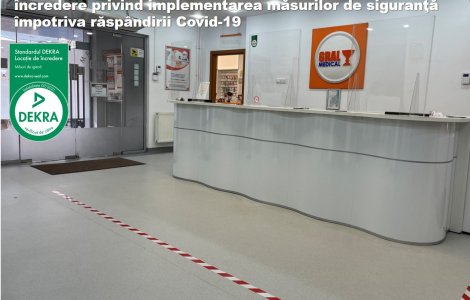 GRAL Medical - prima clinică privată care își certifică locaţiile pentru implementarea măsurilor anti-COVID-19